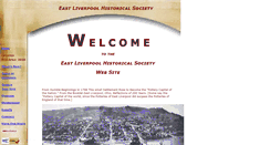 Desktop Screenshot of eastliverpoolhistoricalsociety.org