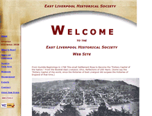Tablet Screenshot of eastliverpoolhistoricalsociety.org